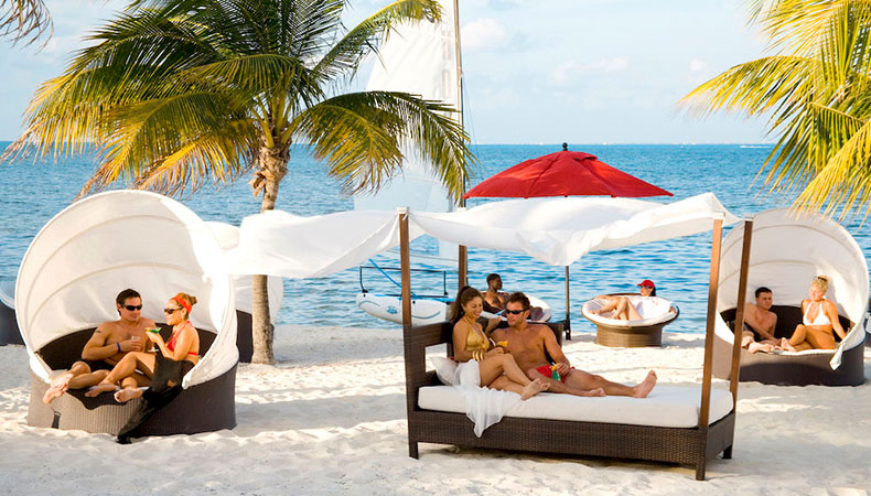 Caribbean Naked Beach - Temptation Resort Spa Cancun | All-Inclusive Cancun Resorts